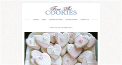 Desktop Screenshot of fineartcookies.com